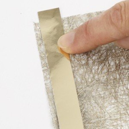 DESIGNER BLÖCKE  / DESIGNER PAPER 1 ark med fiber papir, 21x30 cm, gull, 31g