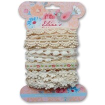 Cintas blancas de Marianne Design Eline, 4x1, 9mtr