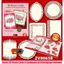 Craft book for design of 6 romantic cards.