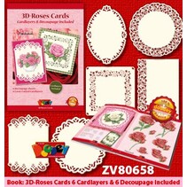 Libro Craft per la progettazione di 6 carte romantiche.