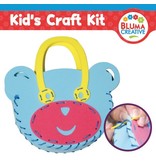 Kinder Bastelsets / Kids Craft Kits Craft kit for kids, bear pocket 20 x 23cm, TOTALLY SWEET !!