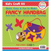 Butterflies Craft Kit Bag for Kids - Foam rubber