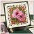 KARTEN und Zubehör / Cards Bastelbuch für Gestaltung von 6 wunderhübsche Blumen Karten.