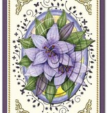 KARTEN und Zubehör / Cards Bastelbuch + Découpage draps + 6 mises en page de cartes de luxe + 3D Pyramid Fleurs