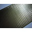 Sticker Stickers, wave edges, fine, gold-gold, 10x23cm.