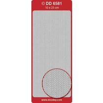 Ziersticker with fine shaft