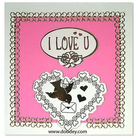 Sticker Frame en hoek barok, 10x23cm in goud.