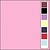 DESIGNER BLÖCKE  / DESIGNER PAPER Linne cardboard 240gr., 10 pages, 13,5 x27cm, pink.
