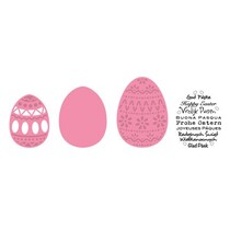 Taglio e goffratura stencil di Pasqua