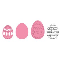 Cutting and embossing stencils Easter