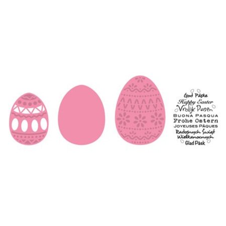 Marianne Design Taglio e goffratura stencil di Pasqua