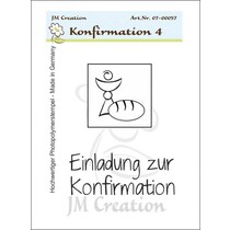 Transparent stamps, Confirmation Invitation Chalice