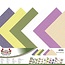 Amy Design Designer paper, linen, 30.5 x 30.5cm in delicate colors