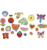 Kinder Bastelsets / Kids Craft Kits timbro Schiuma diverso con disegni divertenti, 20
