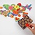 Kinder Bastelsets / Kids Craft Kits Foam stamp different with fun designs, 20