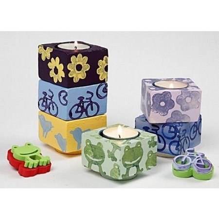 Kinder Bastelsets / Kids Craft Kits sello de espuma con diferentes diseños divertidos, 20