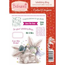A6 tampons en caoutchouc nus ensemble, mariage