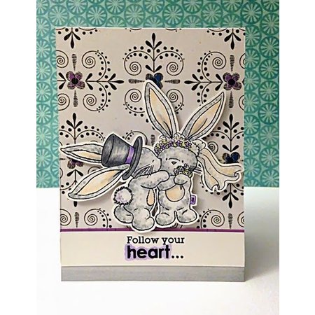 Crafter's Companion A6 Unmounted Gummi Stempel Set, Hochzeitstag