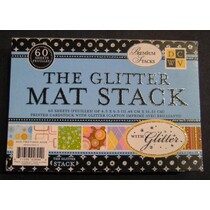 DCWV Designersblock, The Glitter Mat Stack