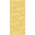 Sticker Pegatinas, Pascua y polluelos de campana, el oro de la perla y oro, tamaño 10x23cm