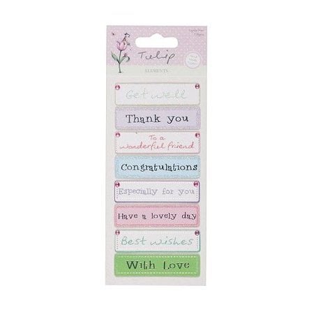 Embellishments / Verzierungen Elements - Tulip (Special Wishes)