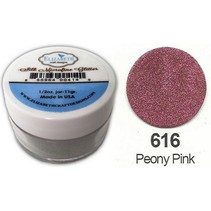 Silk Micro Glitter i rosa peon