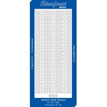 Glitter Stickers: Glitter silver / gold