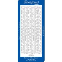 Glitter Sticker: Trasp Glitter / Oro