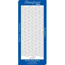 Glitter Sticker: Transp Glitter / goud