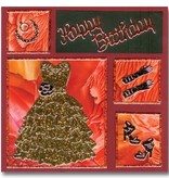 Sticker Glitter Stickers: Glitter silver / gold