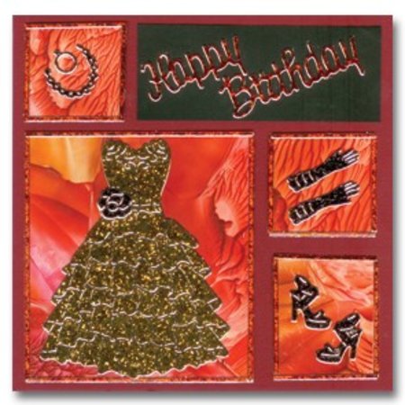 Sticker Autocollants Glitter Glitter: argent / or