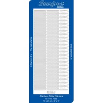 Glitter Stickers: Glitter sølv / guld