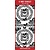 Sticker Detailliert, geprägte, Ziersticker, "Schmetterlinge", silber/silber