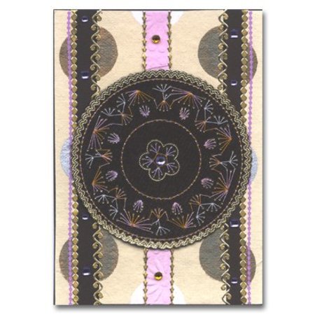 Sticker Ziersticker zum Stich-Design,