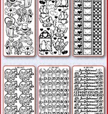 Sticker Ziersticker-Set, gold