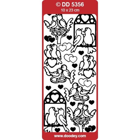 Sticker Decoratieve sticker, goud