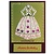 Sticker Embroidery decorative sticker, "fashion", transp. / Gold,