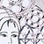 Sticker Ziersticker, "comunhão / confirmação, menina," Transp. / Silver