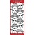 Sticker Decoratieve stickers voor bruiloft, kleur zilver / zilver