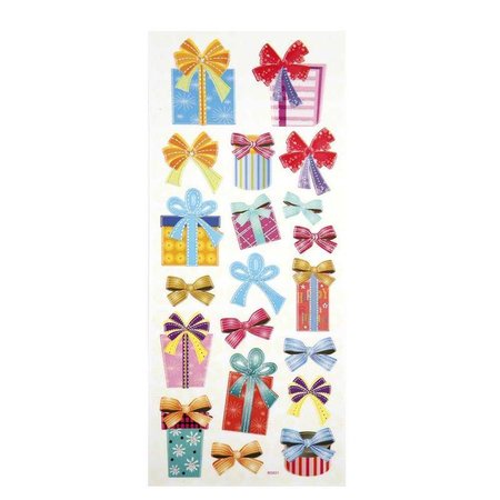 Sticker Autocollant "cadeaux" 3D