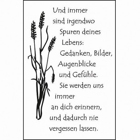 Stempel / Stamp: Transparent Transparent stamps: Condolence, Grief