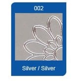 Sticker Ziersticker, silver