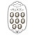 Embellishments / Verzierungen Vintage Rhinestone Charms