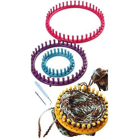 BASTELZUBEHÖR / CRAFT ACCESSORIES conjunto de anel de tricô