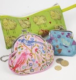 Objekten zum Dekorieren / objects for decorating Coarse woven poly, white - with clasp