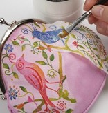 Objekten zum Dekorieren / objects for decorating Grovt vevd poly, hvit - med lås