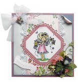 Marianne Design Marianne Design, firkantet & Flower - Stitch Motif