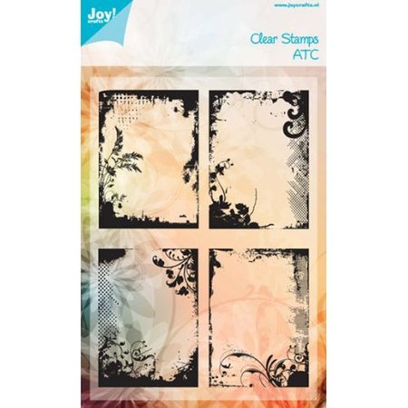 Joy!Crafts und JM Creation Gennemsigtige frimærker: ATC