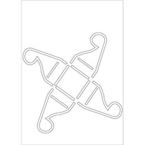 Poly Besa Stencil: Pralinedose