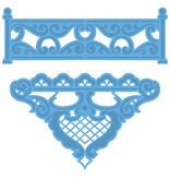 Marianne Design MD Creatables LR0278 recinzione stencil di Petra